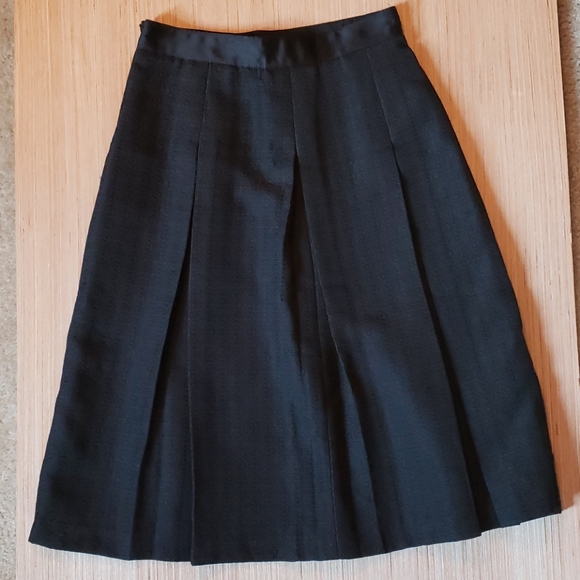 Mario Serrani Dresses & Skirts - Mario Serrani black pleated A-line skirt